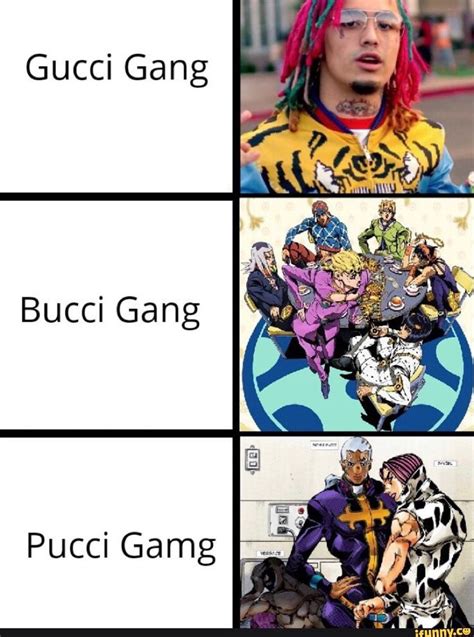 frasi gucci gang|Gucci gang meme.